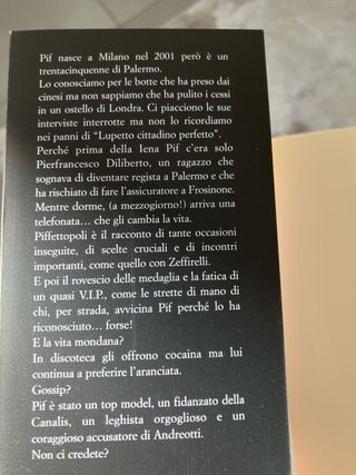 Piffettopoli. Le fatiche di un quasi vip