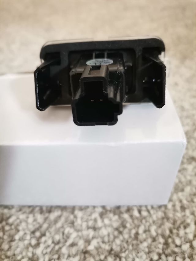 Luzes de matricula novas