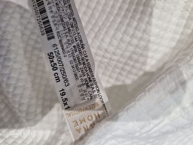 2 fodere per cuscini Zara home