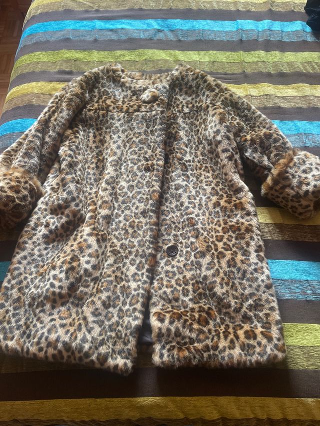 chaqueton imitacion leopardo