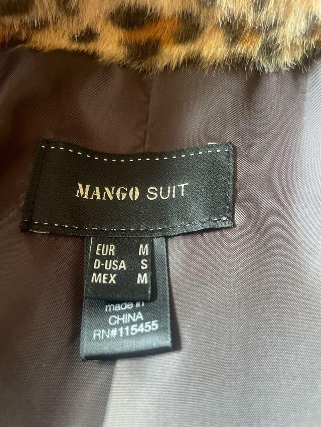 chaqueton imitacion leopardo