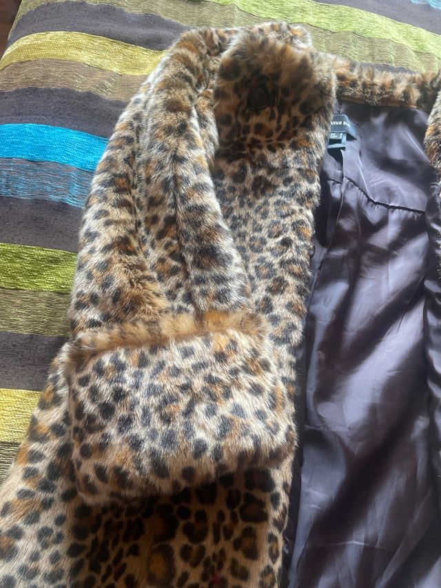 chaqueton imitacion leopardo
