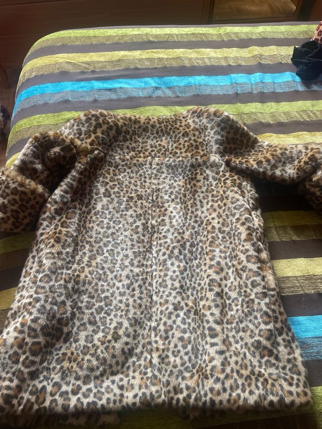 chaqueton imitacion leopardo