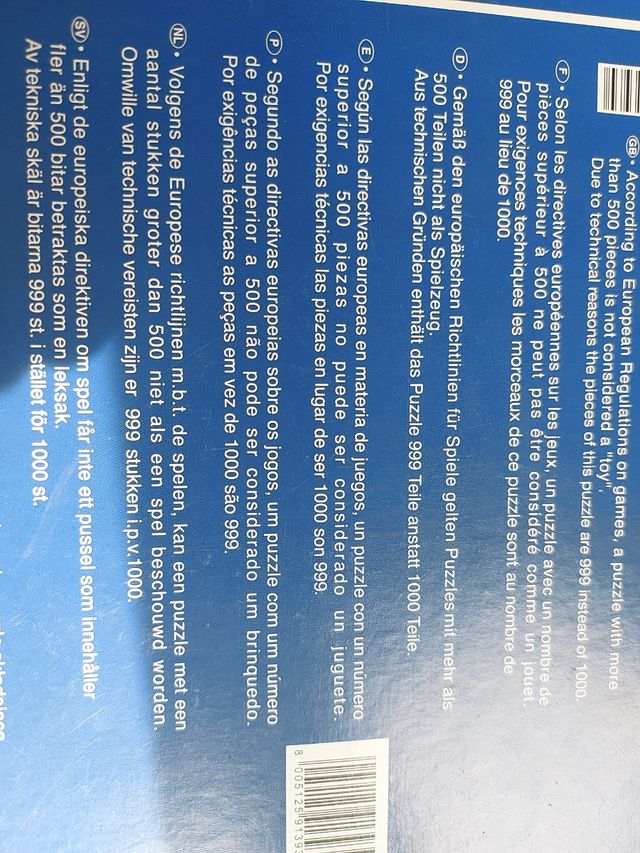 Puzzle Disney 1000 piezas