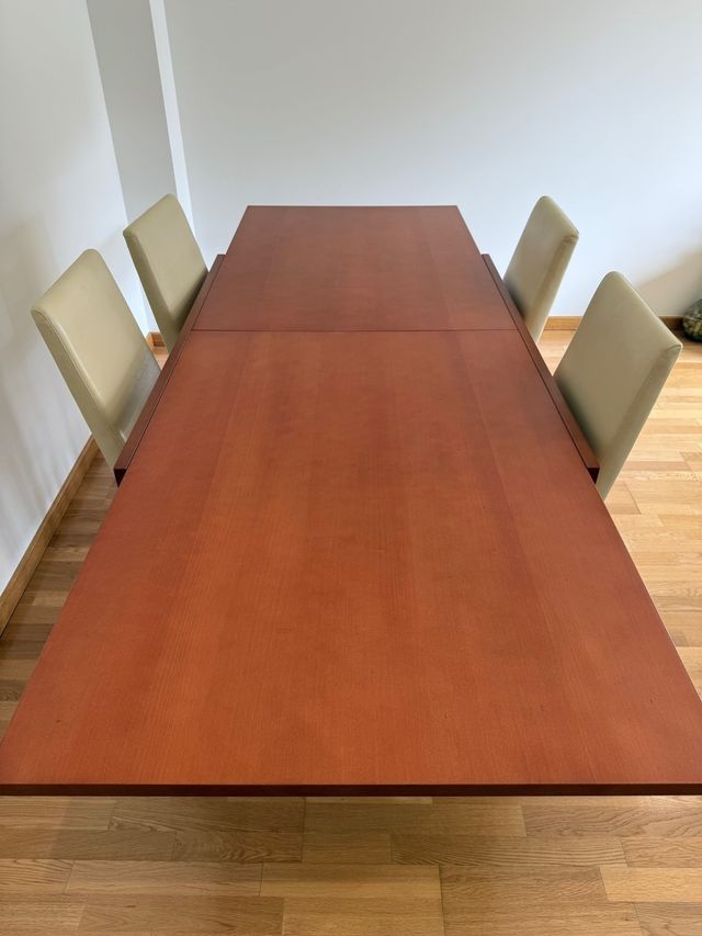 Mesa comedor extensible