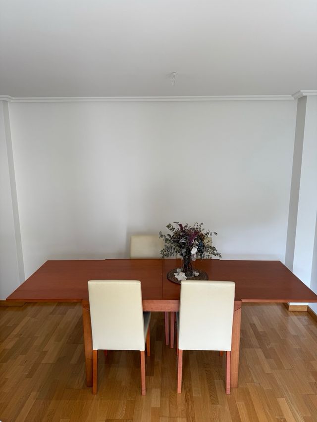 Mesa comedor extensible