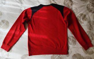 Sudadera roja vintage de Nike