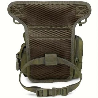 Pernera táctica multibolsillo impermeable.