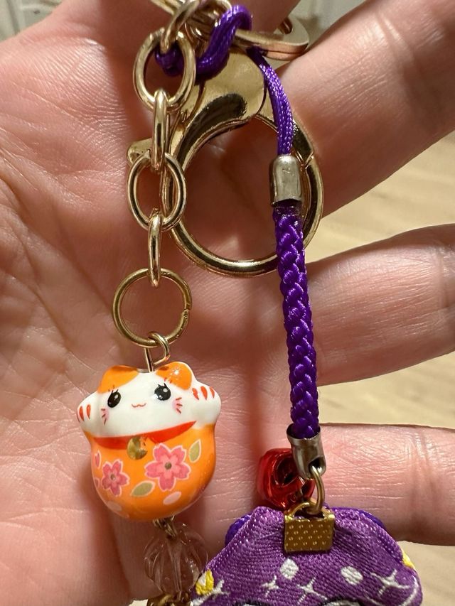 Llavero Manekineko Japones