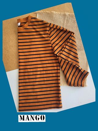 Camiseta rayas MANGO