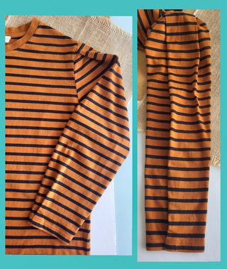 Camiseta rayas MANGO