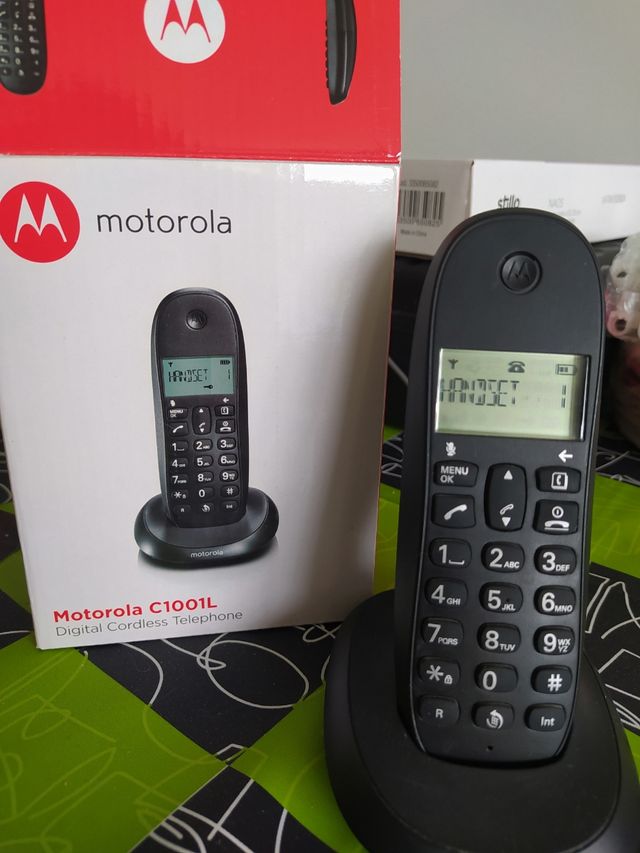 TELÉFONO FIJO INALÁMBRICO MOTOROLA