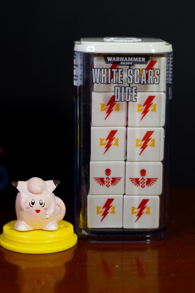 X20 Warhammer 40k 40000 White Scars Dice Dadi