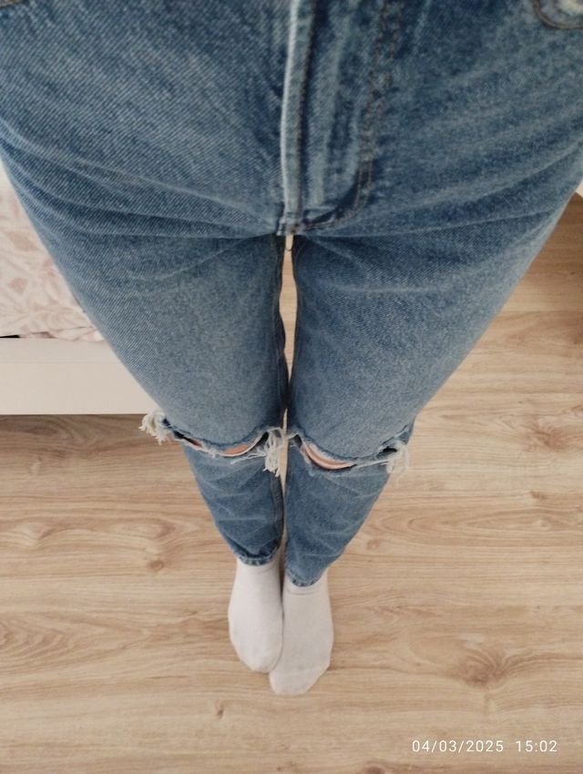 Jeans MomFit Bershka