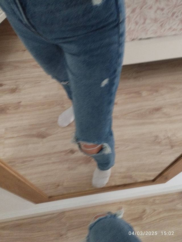 Jeans MomFit Bershka