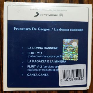CD Francesco De Gregori – La Donna Cannone 