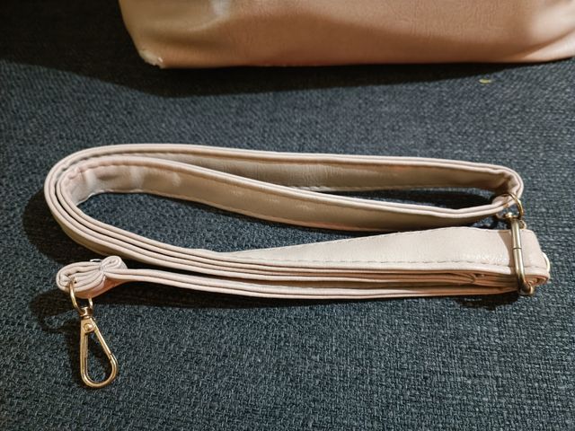 Borsa beige a spalla