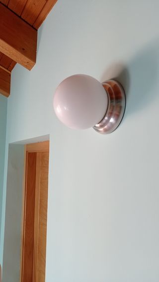 2 Focos luz pared o techo globos