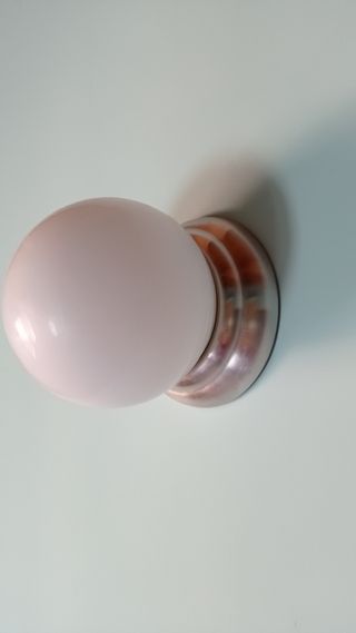 2 Focos luz pared o techo globos