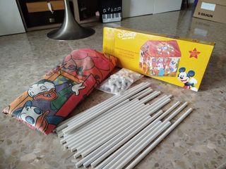 Casita Disney de tela