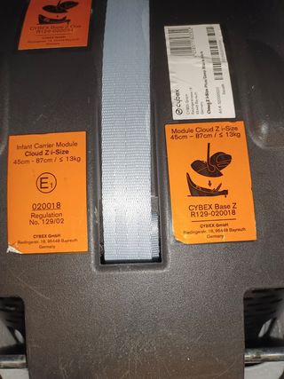 Capazo Cloud Z y base isofix