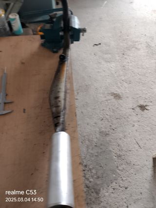 Tubo de escape  derbi puch