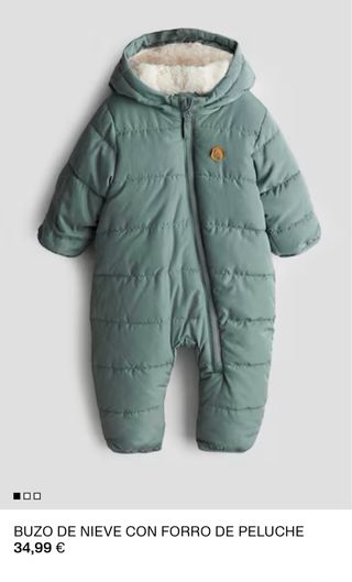 Buzo invierno nieve bebé