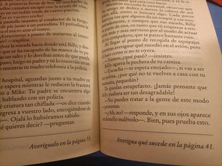 Lote 6 libros aventuras 