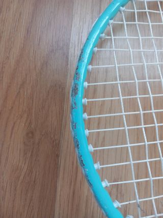 Dos raquetas badminton