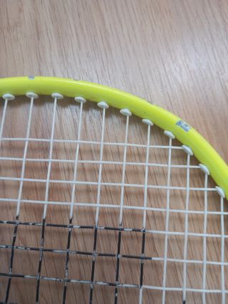 Dos raquetas badminton