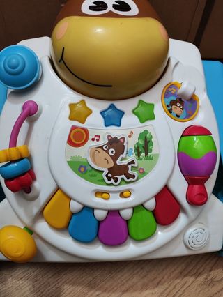 Andador correpasillos convertible mesa juegos