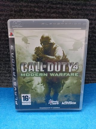 Juego PS3 Call Of Duty 4