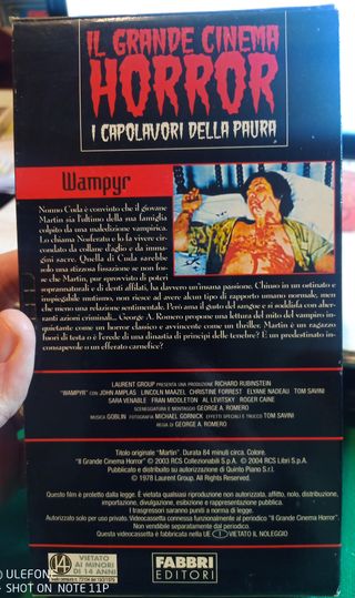 Vhs "Wampyr"