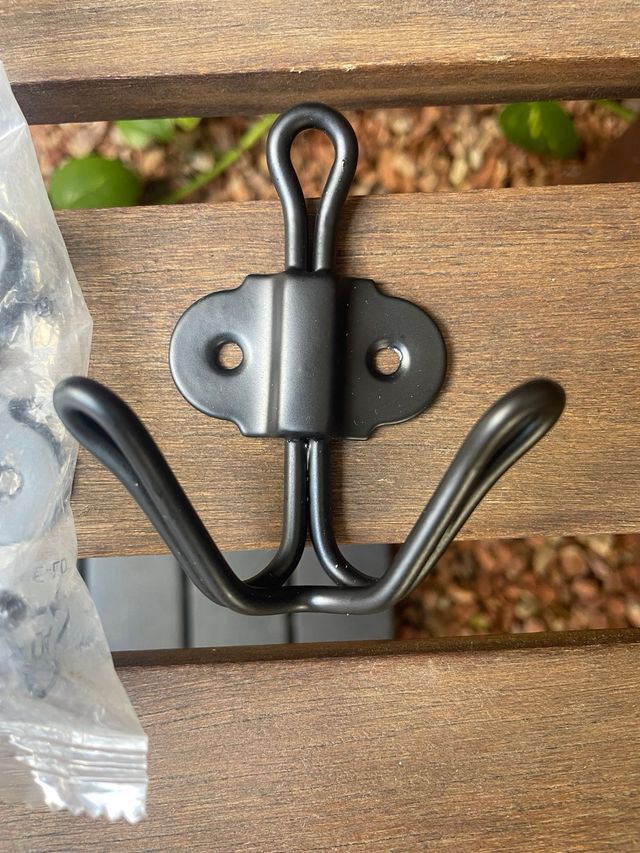 2 GANCHOS METÁLICOS Nuevos