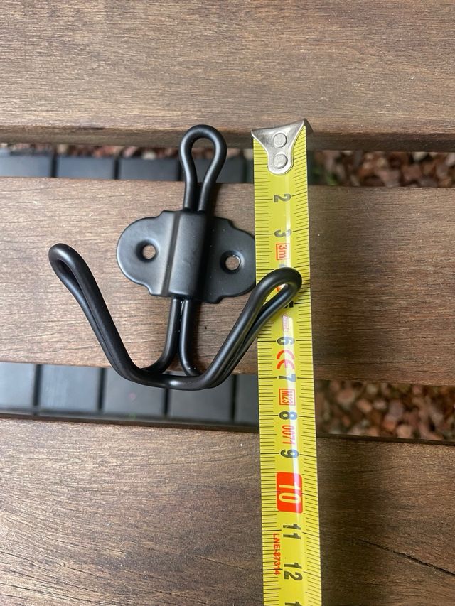 2 GANCHOS METÁLICOS Nuevos