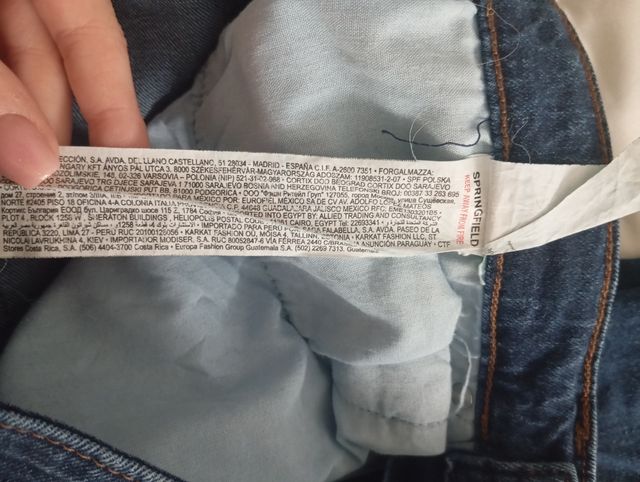 Pantalón vaquero Springfield