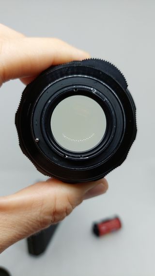 Takumar 55mm f1.8 y pentax spotmatic