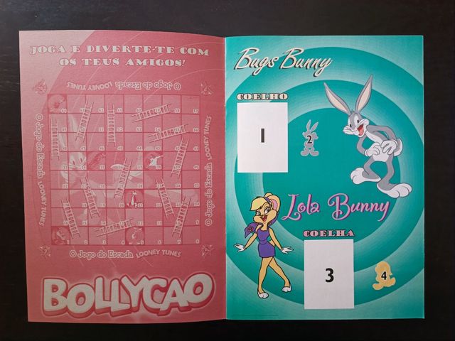 Caderneta looney tunes bollycao