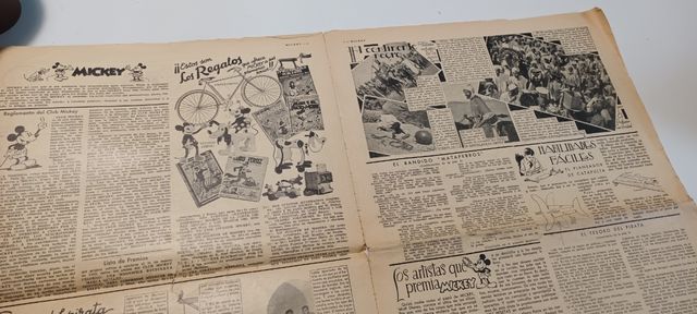 Antigua revista infantil Micky.1935