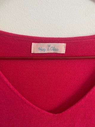 Jersey cuello pico. Talla M