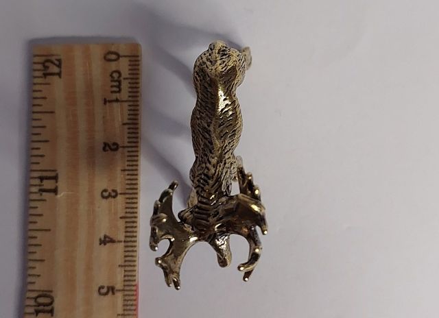 Figurina in ottone Alces