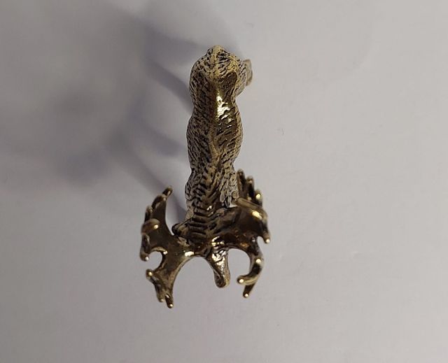 Figurina in ottone Alces