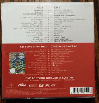 4Cd + DVD Tiziano Ferro - The Best Of Tzn 