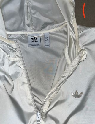 Chubasquero Adidas blanco 