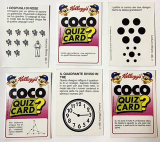 10 Quiz Cards Kellogg's