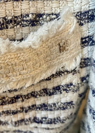 Chaqueta primavera rayas Carolina Herrera