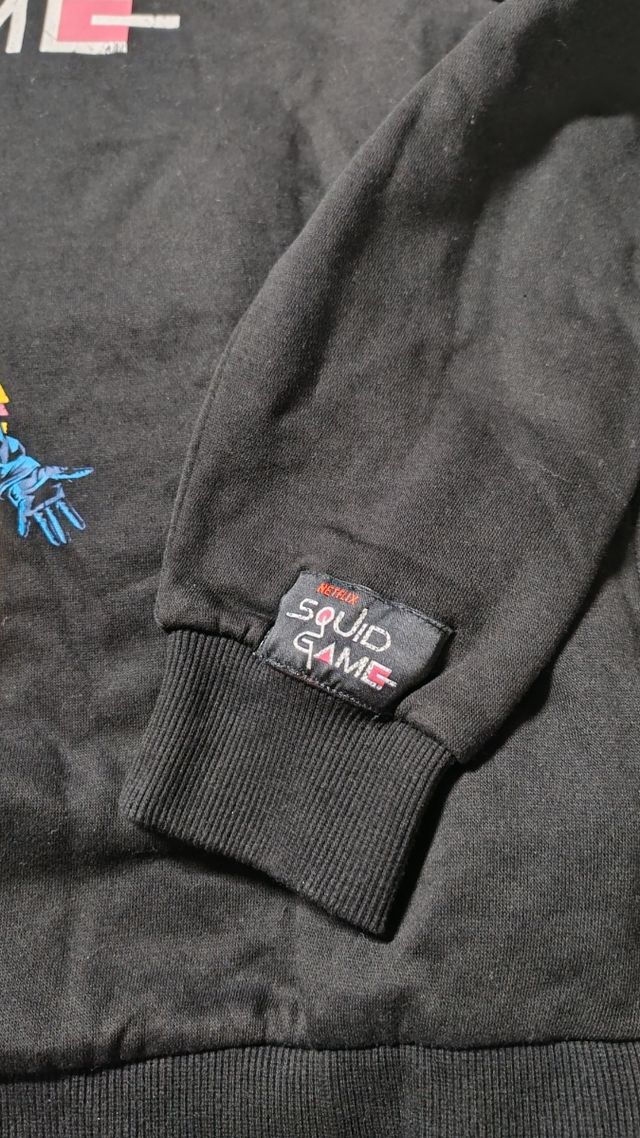 Felpa con cappuccio Squid Game tg. M