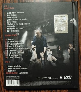 2 Dvd Ivano Fossati - Decadancing Tour 