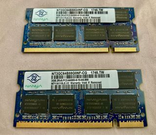 RAM Imac Modulos de 2Gb