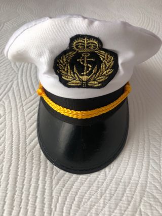 Gorra capitan barco